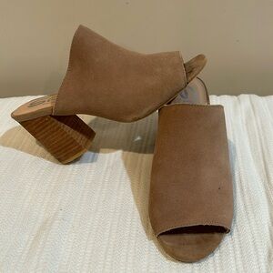 Mule sandal open toe